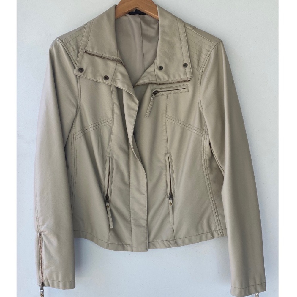 Apt. 9 | Tan Leather Jacket